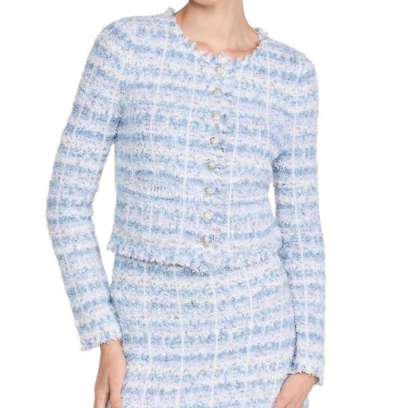 LOVESHACKFANCY Sweaters - NEW LOVESHACKFANCY spindle cardigan in glacier sky